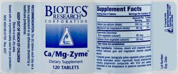 Biotics Research Corporation Ca/Mg-Zyme - supplement
