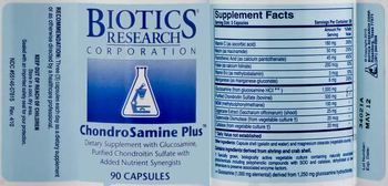 Biotics Research Corporation ChondroSamine Plus - supplement