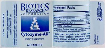 Biotics Research Corporation Cytozyme-AD - supplement