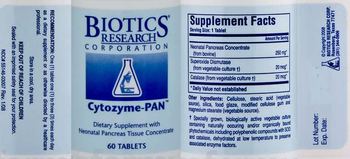 Biotics Research Corporation Cytozyme-PAN - supplement