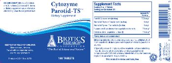 Biotics Research Corporation Cytozyme-Parotid-TS - supplement