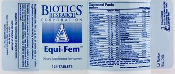 Biotics Research Corporation Equi-Fem - supplement for women