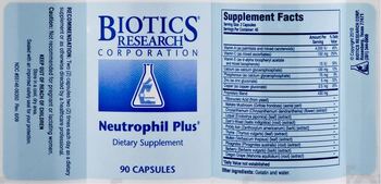 Biotics Research Corporation Neutrophil Plus - supplement