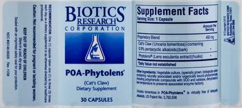 Biotics Research Corporation POA-Phytolens - supplement