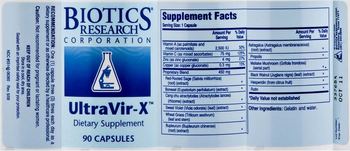 Biotics Research Corporation UltraVir-X - supplement