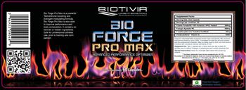 Biotivia Bio Forge Pro Max - supplement