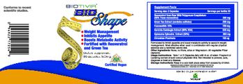 Biotivia Bio Shape - supplement