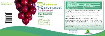 Biotivia Bioforte Resveratrol - supplement