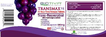 Biotivia Transmax Tr - supplement