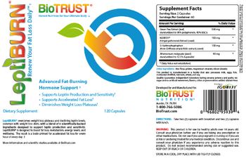 BioTrust LeptiBurn - supplement