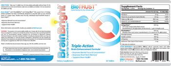 BioTrust Nutrition BrainBright - supplement
