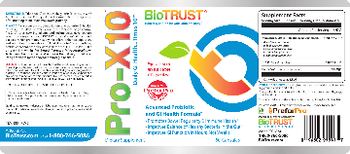 BioTrust Nutrition Pro-X10 - supplement