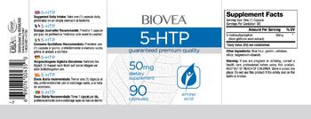 BIOVEA 5-HTP 50 mg - supplement