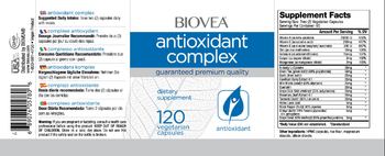 BIOVEA Antioxidant Complex - supplement