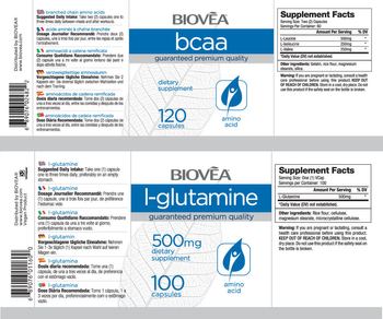 BIOVEA BCAA - supplement