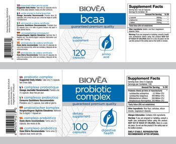 BIOVEA BCAA - supplement