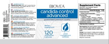 BIOVEA Candida Control Advanced - supplement