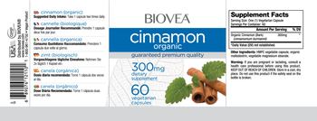 BIOVEA Cinnamon 300 mg - supplement