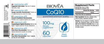 BIOVEA CoQ10 100 mg - supplement