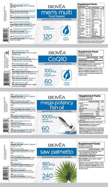 BIOVEA CoQ10 100 mg - supplement