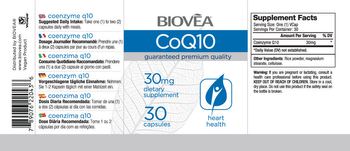 BIOVEA CoQ10 30 mg - supplement