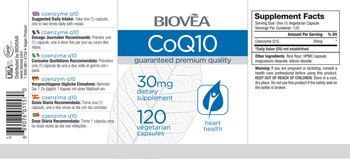 BIOVEA CoQ10 30mg - supplement