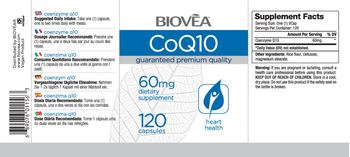BIOVEA CoQ10 60 mg - supplement