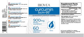 BIOVEA Curcumin BCM-95 900 mg - supplement