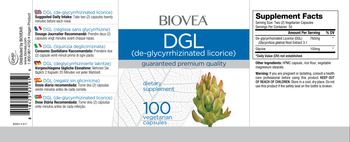 BIOVEA DGL - supplement