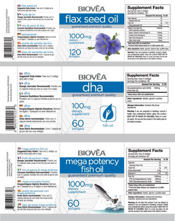BIOVEA DHA 100 mg - supplement
