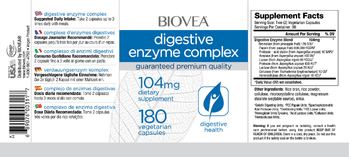 BIOVEA Digestive Enzyme Complex 104 mg - supplement