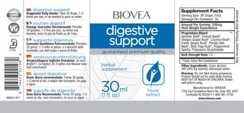 BIOVEA Digestive Support - herbal supplement