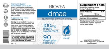 BIOVEA DMAE 100 mg - supplement
