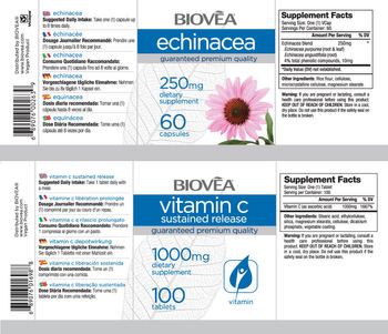 BIOVEA Echinacea 250 mg - supplement