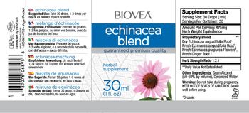 BIOVEA Echinacea Blend - herbal supplement