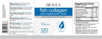 BIOVEA Fish Collagen Plus Hyaluronic - food supplement