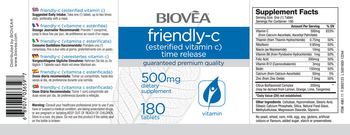 BIOVEA Friendly-C 500 mg - supplement