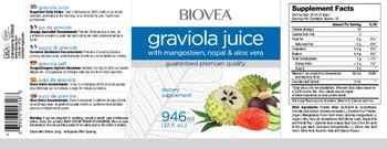 BIOVEA Graviola Juice - supplement