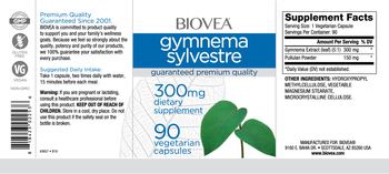 BIOVEA Gymnema Sylvestre 300 mg - supplement