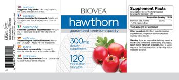 BIOVEA Hawthorn 300 mg - supplement