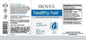 BIOVEA Healthy Hair - herbal supplement