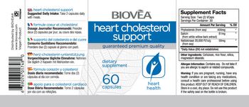 BIOVEA Heart Cholesterol Support - supplement