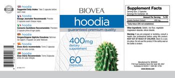 BIOVEA Hoodia - supplement