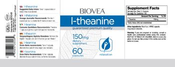 BIOVEA l-theanine - supplement