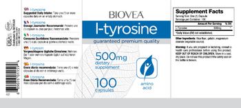 BIOVEA L-Tyrosine 500 mg - supplement