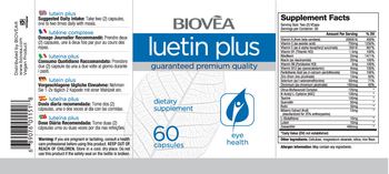 BIOVEA Luetin Plus - supplement