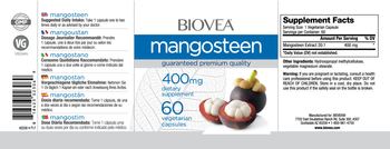 BIOVEA Mangosteen 400 mg - supplement