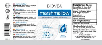 BIOVEA Marshmallow - herbal supplement