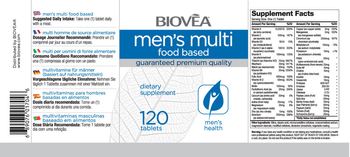 BIOVEA Men's Multi Food Based - supplement