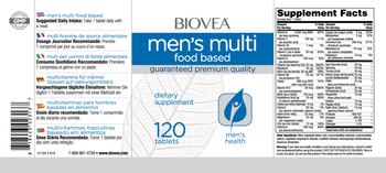 BIOVEA Men's Multi Food Based - supplement